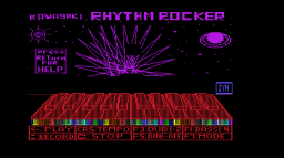 Kawasaki Rhythm Rocker Title Screen